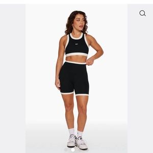 Setactive SPORTBODY Contrast Mini High Neck Bra only (selling shorts separate)